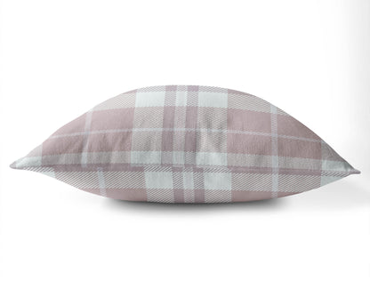 Tartan Block Throw Pillow