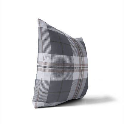 Tartan Block Throw Pillow