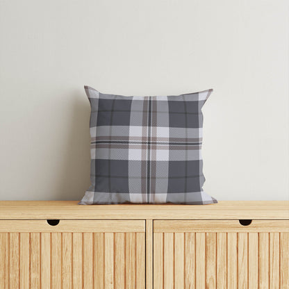 Tartan Block Throw Pillow