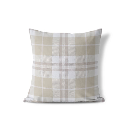 Tartan Block Throw Pillow