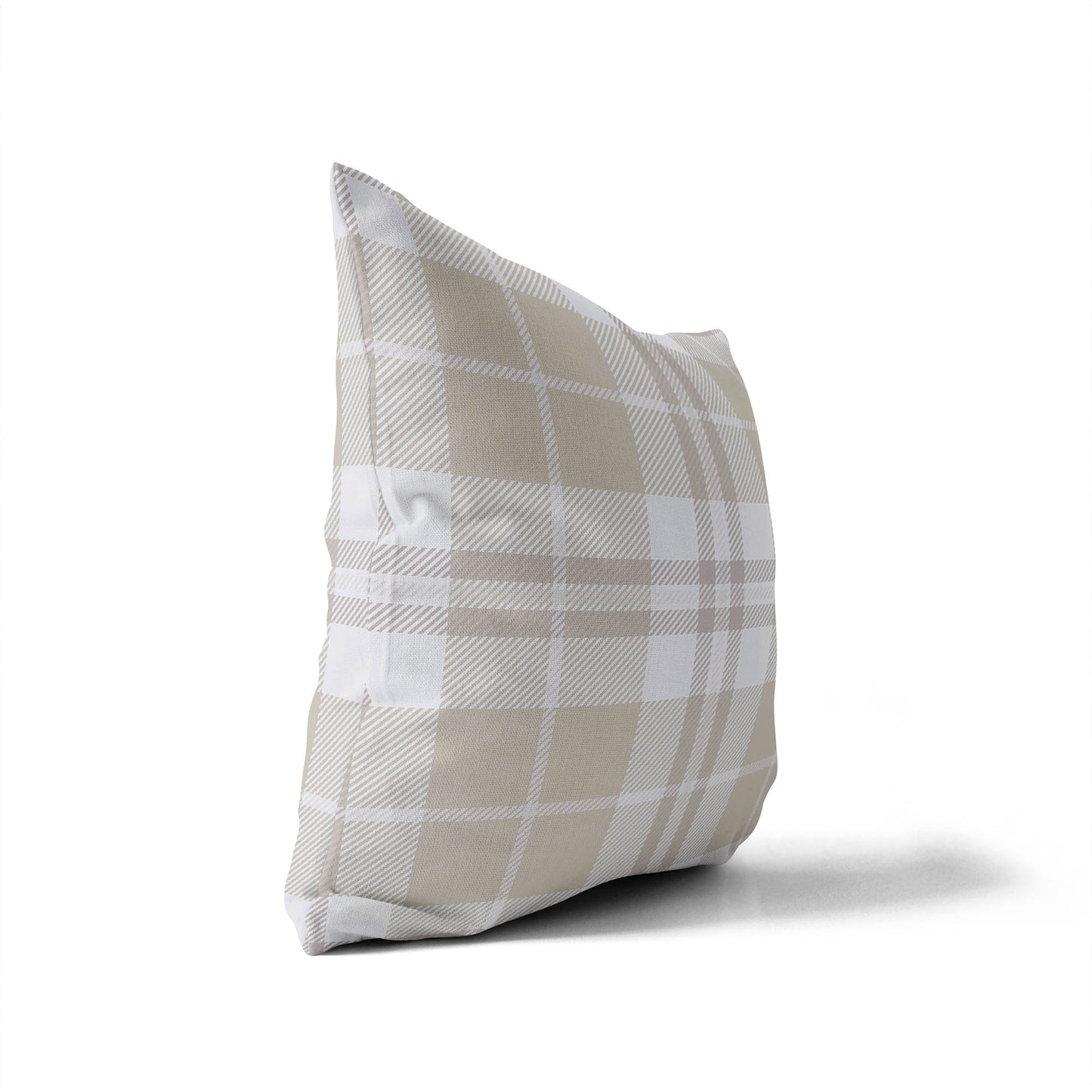 Tartan Block Throw Pillow