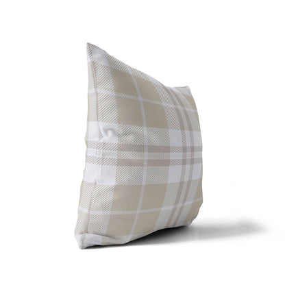 Tartan Block Throw Pillow