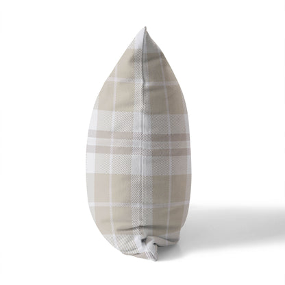 Tartan Block Throw Pillow