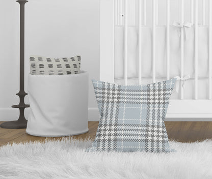 Christopher's Blue Throw Pillow