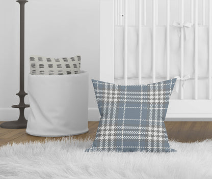 Christopher's Blue Throw Pillow