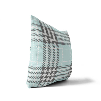 Christopher's Blue Throw Pillow