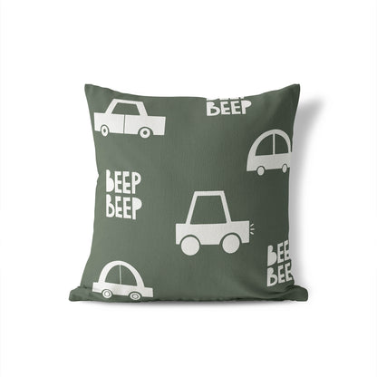 Beep Throw Pillow