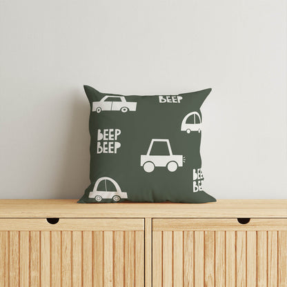 Beep Throw Pillow