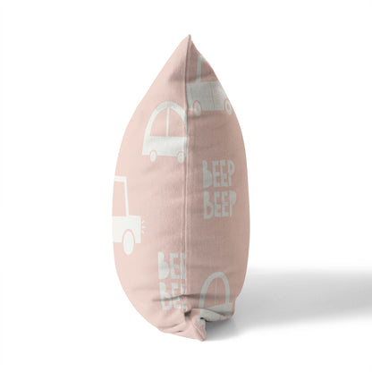Beep Throw Pillow