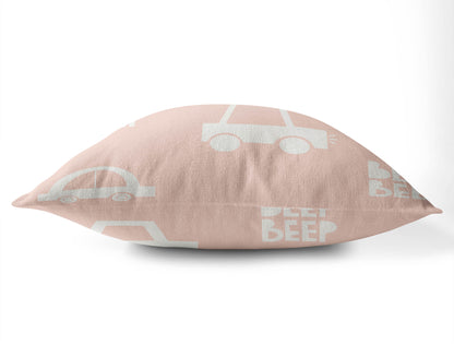 Beep Throw Pillow