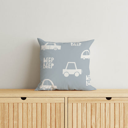 Beep Throw Pillow
