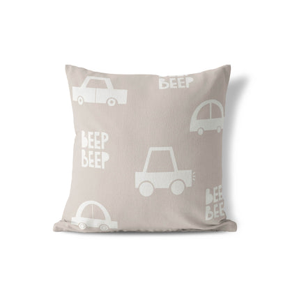Beep Throw Pillow