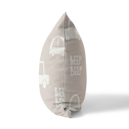 Beep Throw Pillow