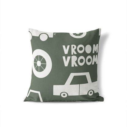 Vroom vroom Throw Pillow
