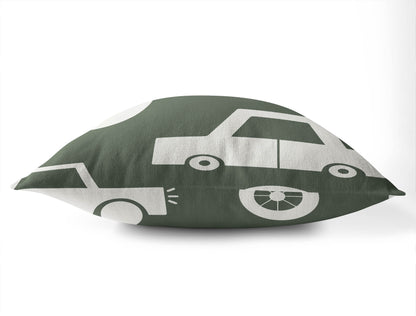 Vroom vroom Throw Pillow