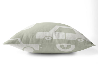 Vroom vroom Throw Pillow
