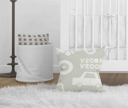 Vroom vroom Throw Pillow