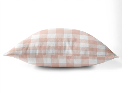 Proper Gingham Throw Pillow