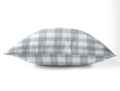 Proper Gingham Throw Pillow