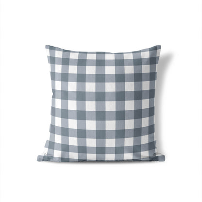 Proper Gingham Throw Pillow