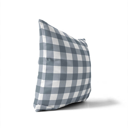 Proper Gingham Throw Pillow
