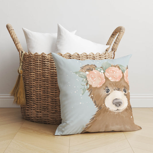 Bearly Throw Pillow