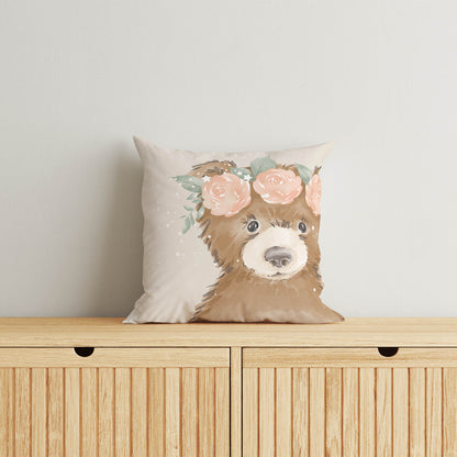 Bearly Throw Pillow