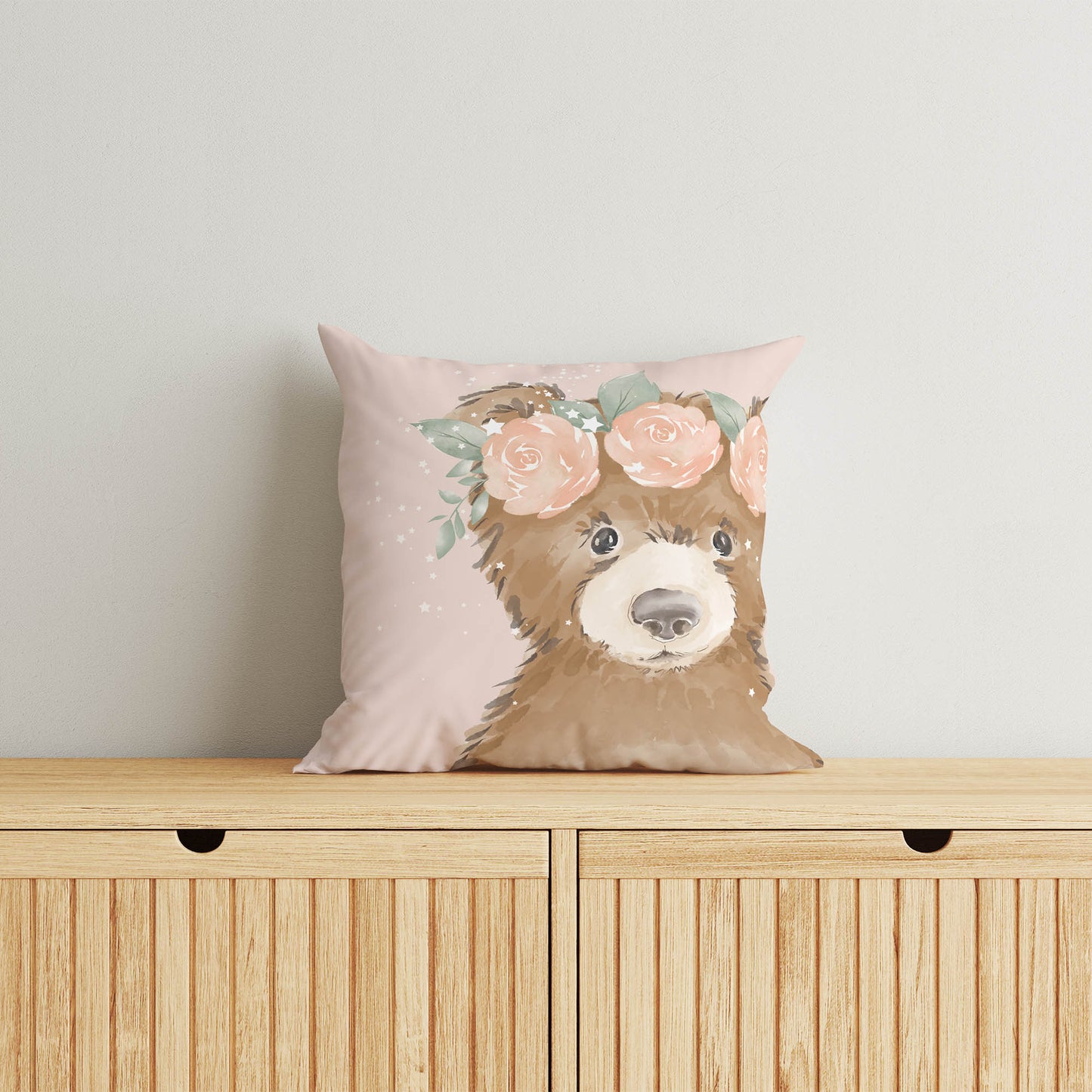Bearly Throw Pillow