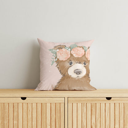 Bearly Throw Pillow