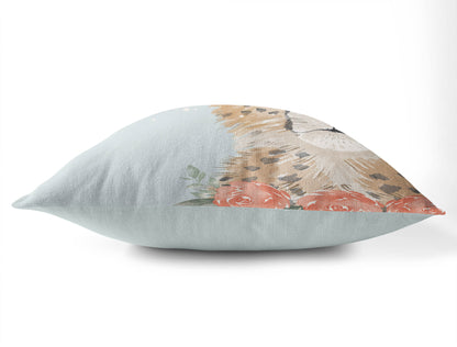 Lil Leopard Throw Pillow