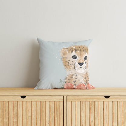 Lil Leopard Throw Pillow