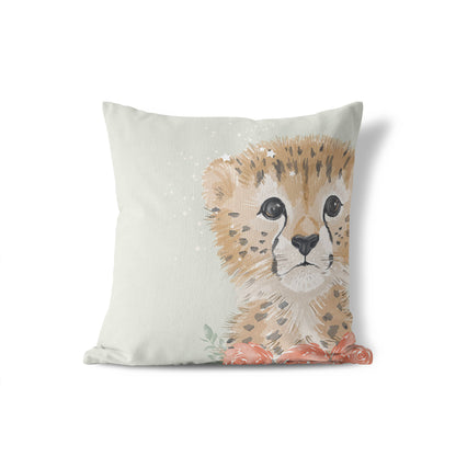 Lil Leopard Throw Pillow