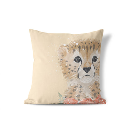 Lil Leopard Throw Pillow