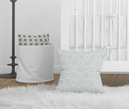 Bees & Butterflies Throw Pillow