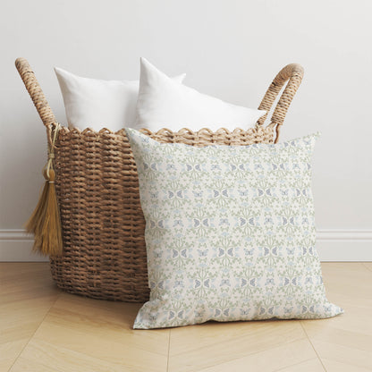 Bees & Butterflies Throw Pillow