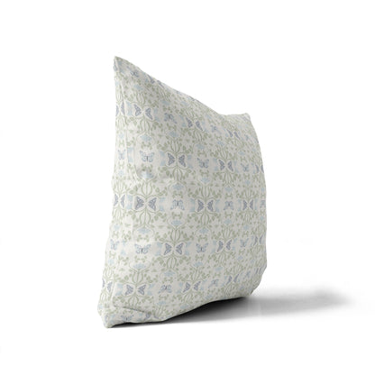 Bees & Butterflies Throw Pillow