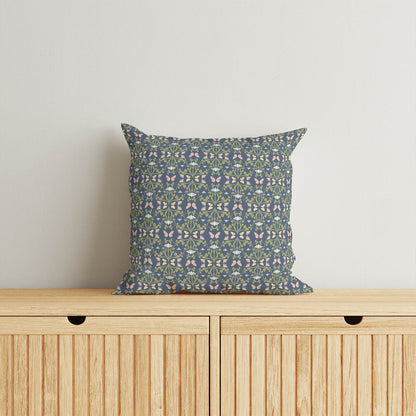 Bees & Butterflies Throw Pillow