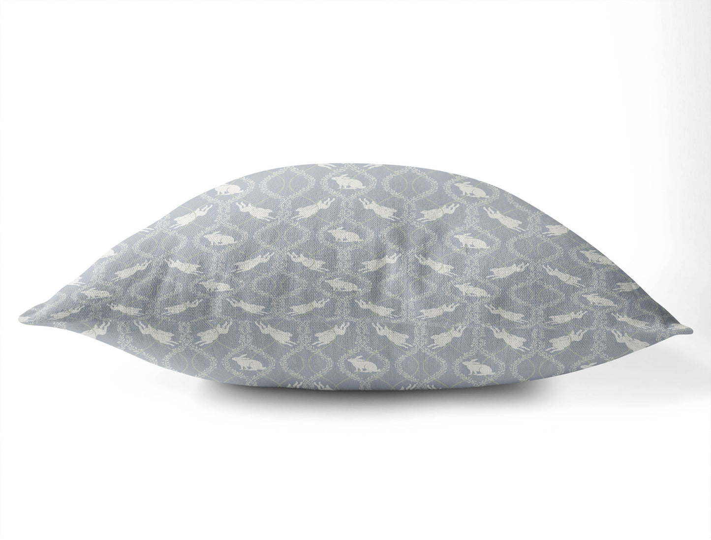 Nantucket Bunny Throw Pillow