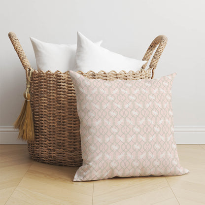 Nantucket Bunny Throw Pillow
