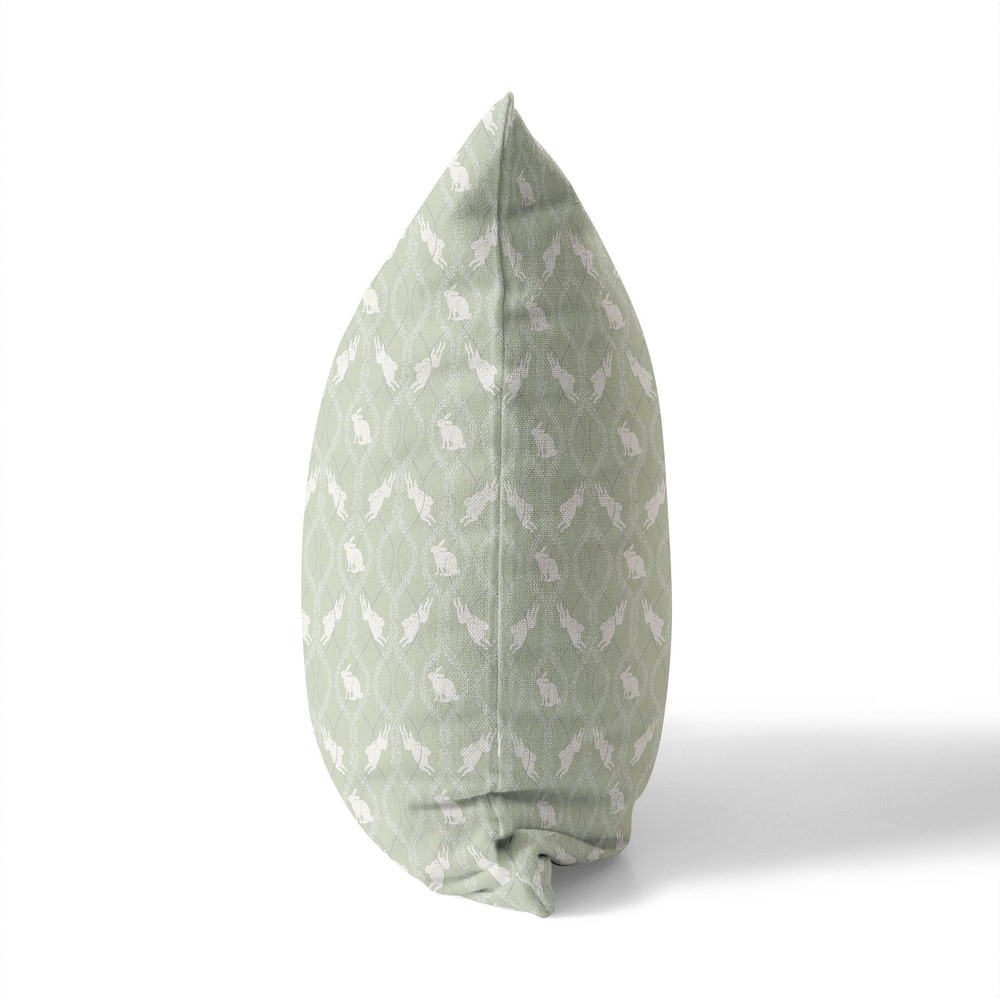 Nantucket Bunny Throw Pillow