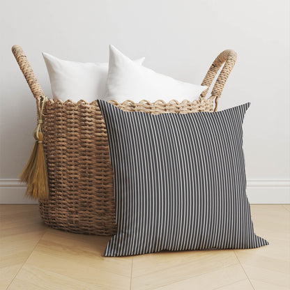 Random Stripes Throw Pillow