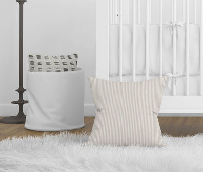 Random Stripes Throw Pillow