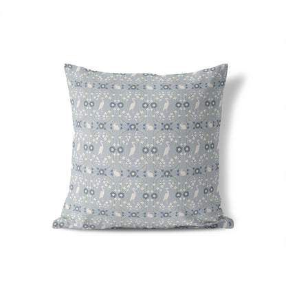 Storks & Bunnies Throw Pillow
