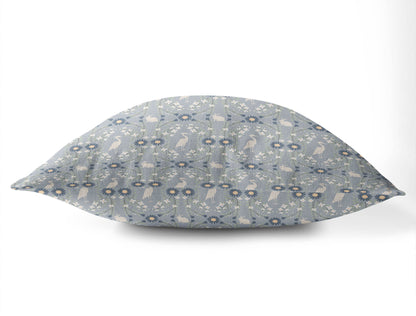 Storks & Bunnies Throw Pillow