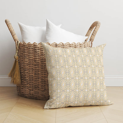 Storks & Bunnies Throw Pillow