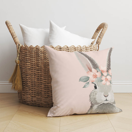 Bunny Throw Pillow
