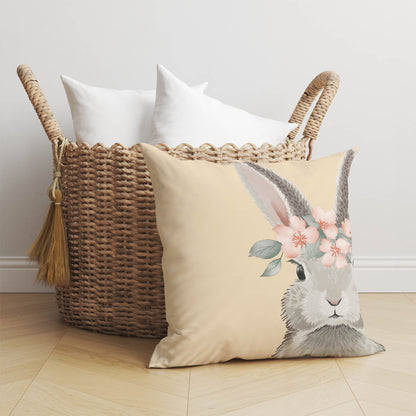 Bunny Throw Pillow
