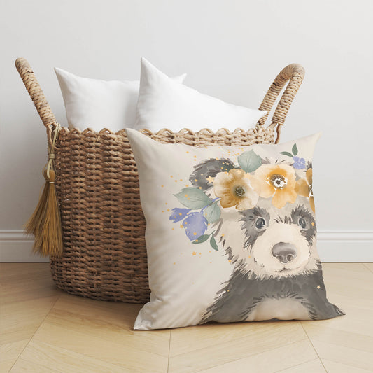 Panda Throw Pillow