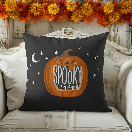 Spooky Season Decorative Seasonal Throw Pillow