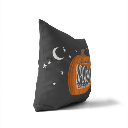 Spooky Season Decorative Seasonal Throw Pillow